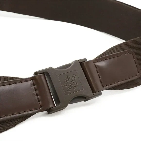 LOUIS VUITTON Authentic Brown Damier Fanny Pack - Picture 7 of 9